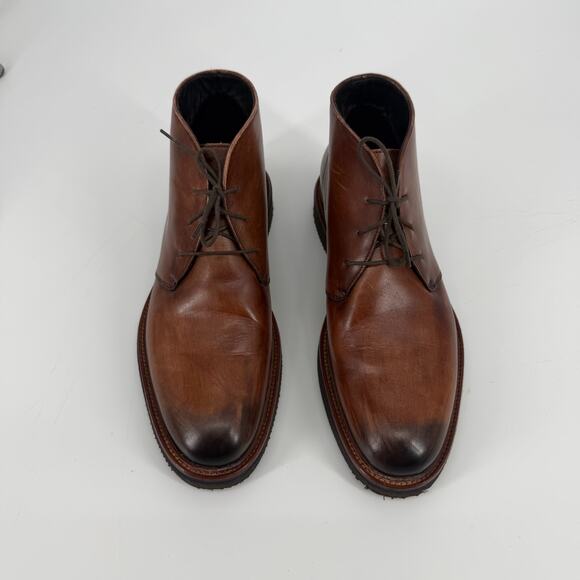 Johnston & Murphy Jensen Chukka Boots Leather Mens 8.5 Heritage Classic Preppy